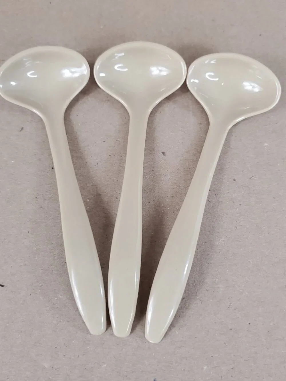 Tupperware 872 Condiment Spoons Mini Ladles Set of 3